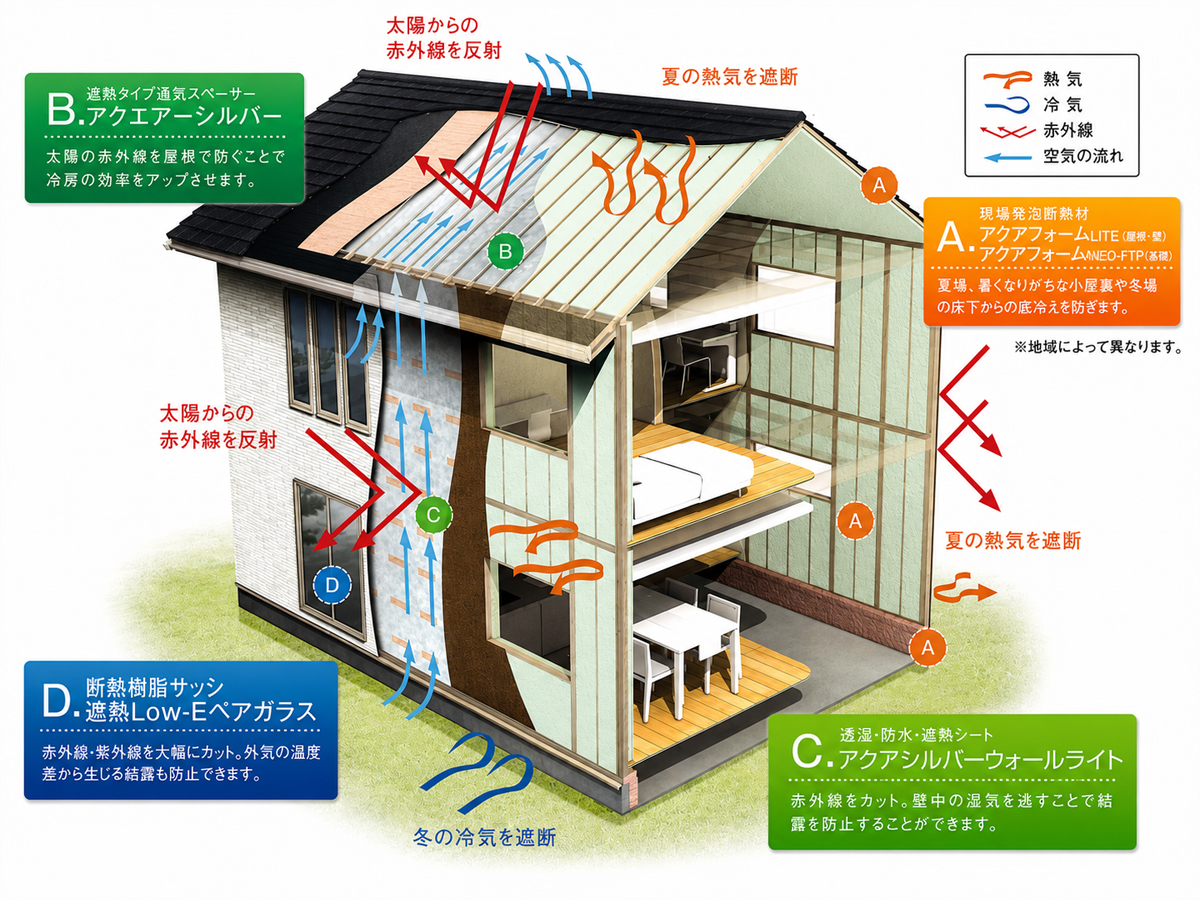 断熱：その重要性と新築・既存建物への施工方法 アラビア語 断熱：その